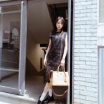 An So-hee Instagram - 🖤 @prada #PradaGalleria #adv #gift