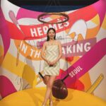 An So-hee Instagram - 'Hermes in the making'🧡 5월 27일까지 장인들의 작업을 직접 볼 수 있는 특별한 전시🤍 #에르메스 #에르메스인더메이킹 #hermes #hermesinthemaking 📍잠실 롯데 월드파크 잔디광장