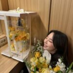 An So-hee Instagram - 든든하고 고마운 깜짝 선물들로 환하게 시작한 앨리스❣️🌼🌻🌸🌷🌹💐 #클로저 #앨리스 #CLOSER #ALICE
