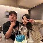 An So-hee Instagram - 고맙고 든든한 내 사람들🩵💙