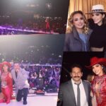 Ana Bárbara Instagram - Gracias mis #bandidas y #bandidos de la #SantaFiesta por una noche mágica ayer💯🔥💥 y que bonito coincidir con ustedes @lajosa @patycantu @mauyricky y tantas personas hermosas 😘 Gracias @hildegardtan ⭐️ @alexmata21 📸 @soyelmolina
