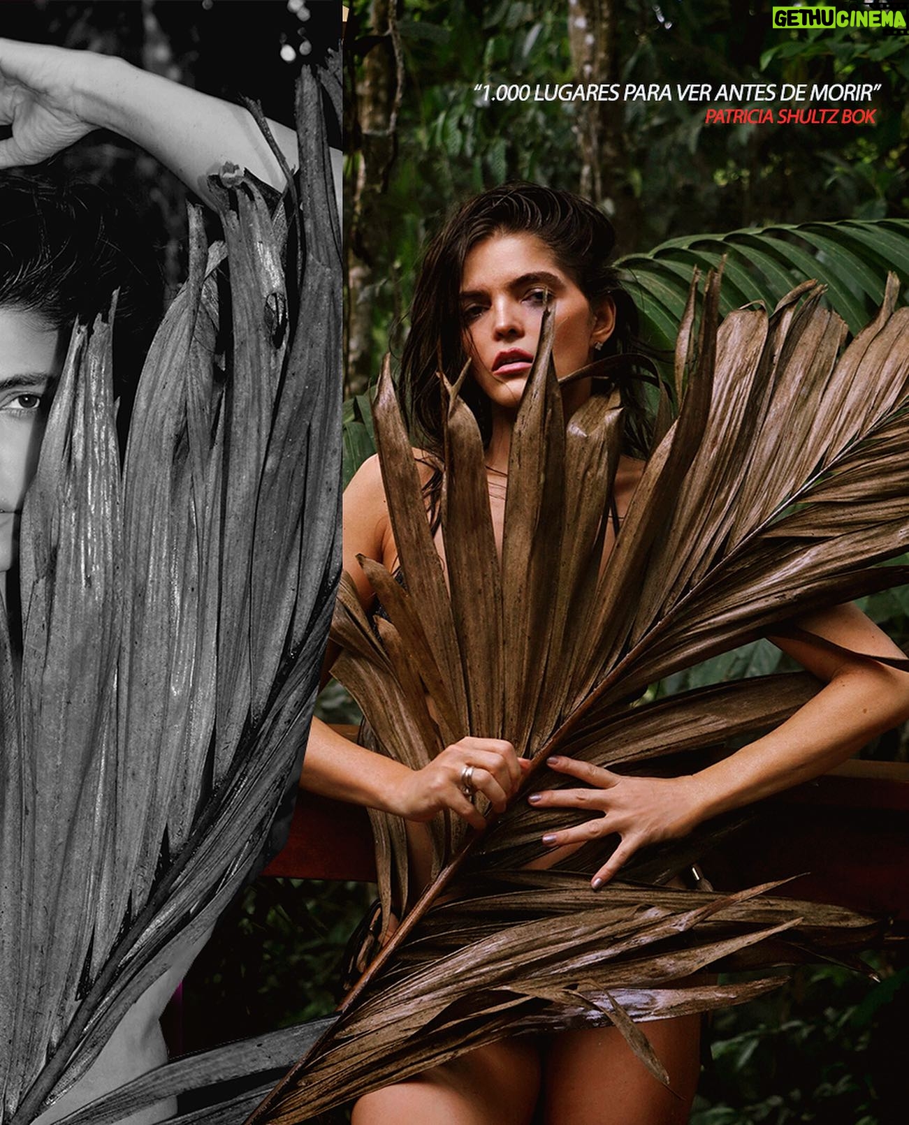 Ana Bárbara Instagram - Y mientras estamos en la promo de #reinagruperatour ❤️🔥 aquí les dejo estas #fotos en #costarica🇨🇷 ‼️😚 les gusta mi vestido? 💯% natural 😏😅🥬 📍 @chachaguarainforest 📸 @soyelmolina #photoshoot #naruraleza #anabarbara