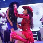 Ana Bárbara Instagram - Mi hermoso #sanluispotosí ❤️‍🔥 que bonito vernos de nuevo mis paisanas y paisanos en la #feriadelaenchilada , literal esto #esdecasa señores , gracias a mis hermanos @vivianaugaldem @antero_ugalde_oficial_ 💥‼️ los amo tanto y mucho mucho a ustedes mis #bandidos 💋 @municipiosgs #anabárbara #conciertos
