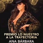 Ana Bárbara Instagram - Wow #pedazosdemialma las sorpresas no terminan , muchas gracias @premiolonuestro , que honor recibir este #PremioLoNuestroALaTrayectoria ‼️🙌🏼💯 Esto es fruto de un gran trabajo y esfuerzo pero sobre todo por ustedes mis #bandidas y #bandidos que me han acompañado a lo largo de todos estos años . Los amo 💋 #PremioLoNuestro #anabarbaramusic @univision