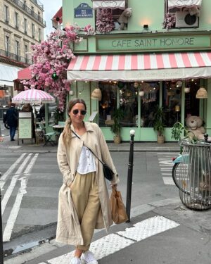 Ana Fernández Instagram - PARIS 🩵