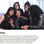 Ana Hikari Instagram - Tina, Você tá chegando e a gente tá se despedindo Te amo Dia 01 de março #AsFive estreia no @globoplay (via @gshow e @colunaplay Jornal O Globo foto: @mauriciofidalgo e @dtoviansky )