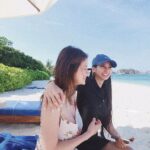 Ana Jalandoni Instagram – 90% happy 10% burnt 🏝🍾🌞