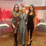 Ana Layevska Instagram - Ahora si el poder femenino en las noticias se siente! Gracias por abrirme las puertas de sus programas @monanoguera @almustahl @lachicaalmodovar @ingridcoronadomx