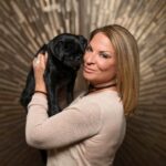 Ana María Polo Instagram - #nationaldogday 🐶 y yo recordando a Luna cuando era una cachorrita 🧡 #HeDicho #CasoCerrado #AnaMariaPolo
