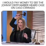 Ana María Polo Instagram - ¡Hola amigos! Muchos de ustedes quieren que sea👩🏻‍⚖️ en el caso de Johnny Depp y Amber Heard 😂. ¿Qué les parece si votan por el mejor meme o vídeo que ustedes han editado? Les dejo unos cuantos en mis historias. Pueden etiquetarme también para verlos. ¡Saludos a todos! #HeDicho #CasoCerrado #AnaMariaPolo