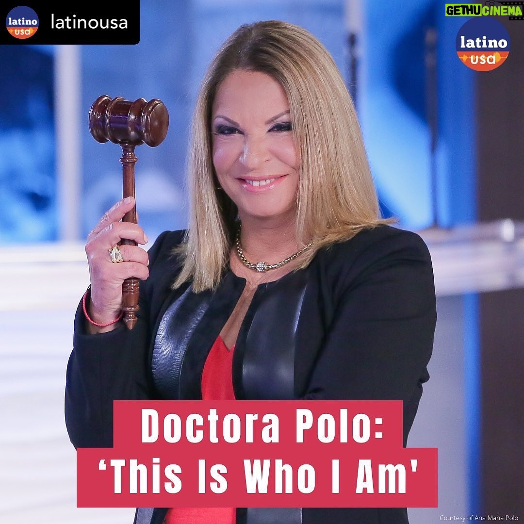 Ana María Polo Instagram - Thank you!!! • @latinousa #NowPlaying a new @latinousa podcast 🎧🎙 If some Latinos hear “la doctora,” it doesn’t evoke the image of a medical doctor. Instead, it’s that of a Cuban American attorney-turned-show-host who sings her own theme song. In 2001, @anapolotv had been practicing family law for over 20 years in Miami when she was hired to host a new court show on Telemundo that would later become @casocerradotelemundo. It often aired for multiple hours a day on Telemundo and was nominated for a Daytime Emmy. In this episode of Latino USA, @maria_la_hinojosa interviews @anapolotv as she reflects on her role as a Latina entertainer and the phenomenon of “Caso Cerrado” in Latino pop culture. #HeDicho #CasoCerrado #AnaMariaPolo