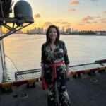 Ana Navarro Instagram – Was honored to attend a reception on the @ussbataan celebrating the first #fleetweek in Miami. It’s always inspiring to see the young men and women serving our country. The @secnav is Carlos Del Toro. He & his family came here fleeing the Castro regime when Carlos was 10 months old. He went on to serve honorably in the Navy for more than two decades. President Biden appointed him the first Cuban-American Secretary of the Navy. Also got the chance to see my friend, @chefirvine who always shows up for our Americans in uniform. There are over 7,000 sailors and marines in Miami this week. I hope we’re making them feel welcome.
