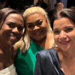 Ana Navarro Instagram - Had the best time at #whitehousecorrespondentsdinner. Got to see so many old friends and meet some new folks. I was sitting with @hiroyukisanadapr & @repjayapal and we had wonderful conversations about everything from politics, to heritage, food and sake. I met Wonder Woman! The first female Super Hero I can remember. How I wish I had a golden lasso we could tie around politicians so they’d say the truth. @potus & @colinjost did a good job, though it felt tamer than other years. But anything that gets Trump rage-tweeting in the middle of the night, is very good, in my book. This night is not about the clothes or the parties or celebrities. It about defending the free press and recognizing good journalists, while raising funds for journalism scholarships. I partied waaaay too much and too late. It’s taken me a full 24 hours to recover. Dress: @cinqasept Earrings: @jennifermillerjewelry Shoes: @louboutinworld Bag: @csiriano