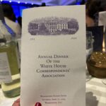Ana Navarro Instagram - Had the best time at #whitehousecorrespondentsdinner. Got to see so many old friends and meet some new folks. I was sitting with @hiroyukisanadapr & @repjayapal and we had wonderful conversations about everything from politics, to heritage, food and sake. I met Wonder Woman! The first female Super Hero I can remember. How I wish I had a golden lasso we could tie around politicians so they’d say the truth. @potus & @colinjost did a good job, though it felt tamer than other years. But anything that gets Trump rage-tweeting in the middle of the night, is very good, in my book. This night is not about the clothes or the parties or celebrities. It about defending the free press and recognizing good journalists, while raising funds for journalism scholarships. I partied waaaay too much and too late. It’s taken me a full 24 hours to recover. Dress: @cinqasept Earrings: @jennifermillerjewelry Shoes: @louboutinworld Bag: @csiriano