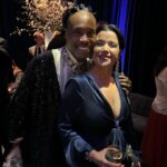Ana Navarro Instagram - Had the best time at #whitehousecorrespondentsdinner. Got to see so many old friends and meet some new folks. I was sitting with @hiroyukisanadapr & @repjayapal and we had wonderful conversations about everything from politics, to heritage, food and sake. I met Wonder Woman! The first female Super Hero I can remember. How I wish I had a golden lasso we could tie around politicians so they’d say the truth. @potus & @colinjost did a good job, though it felt tamer than other years. But anything that gets Trump rage-tweeting in the middle of the night, is very good, in my book. This night is not about the clothes or the parties or celebrities. It about defending the free press and recognizing good journalists, while raising funds for journalism scholarships. I partied waaaay too much and too late. It’s taken me a full 24 hours to recover. Dress: @cinqasept Earrings: @jennifermillerjewelry Shoes: @louboutinworld Bag: @csiriano