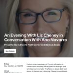 Ana Navarro Instagram - TONIGHT!!! If you’re in Miami, would love to have you join as we discuss democracy and the way forward. I had a prep call with Liz yesterday, and she said no question off limits. You can buy tickets at the @arshtcenter website.