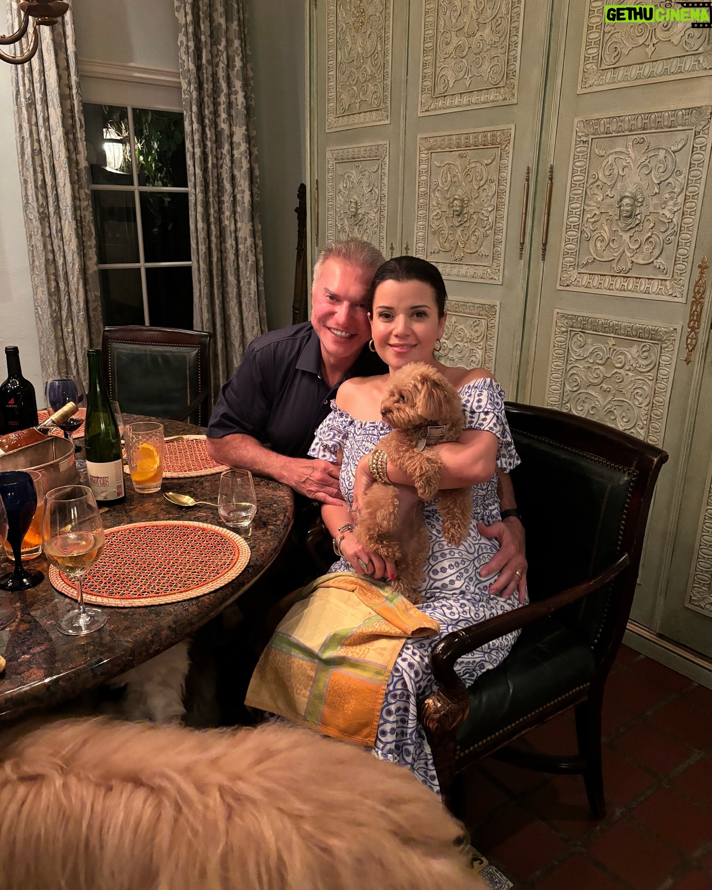 Ana Navarro Instagram - My best friend is funny, brilliant, generous, sometimes kind- sometimes wickedly bitchy, AND he is a trained chef! I won the BFF lottery. This is @leeschrager birthday week and we gonna celebrate! 🎉