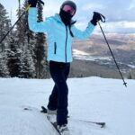 Ana Patricia Gámez Instagram – El primer gran progreso 🙌🏼🩵🎿 orgullosa de mi 🥰