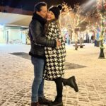 Ana Patricia Gámez Instagram – Y por fin cae nieve en #Aspen ❄️✨🥰 Cena en familia ♥️