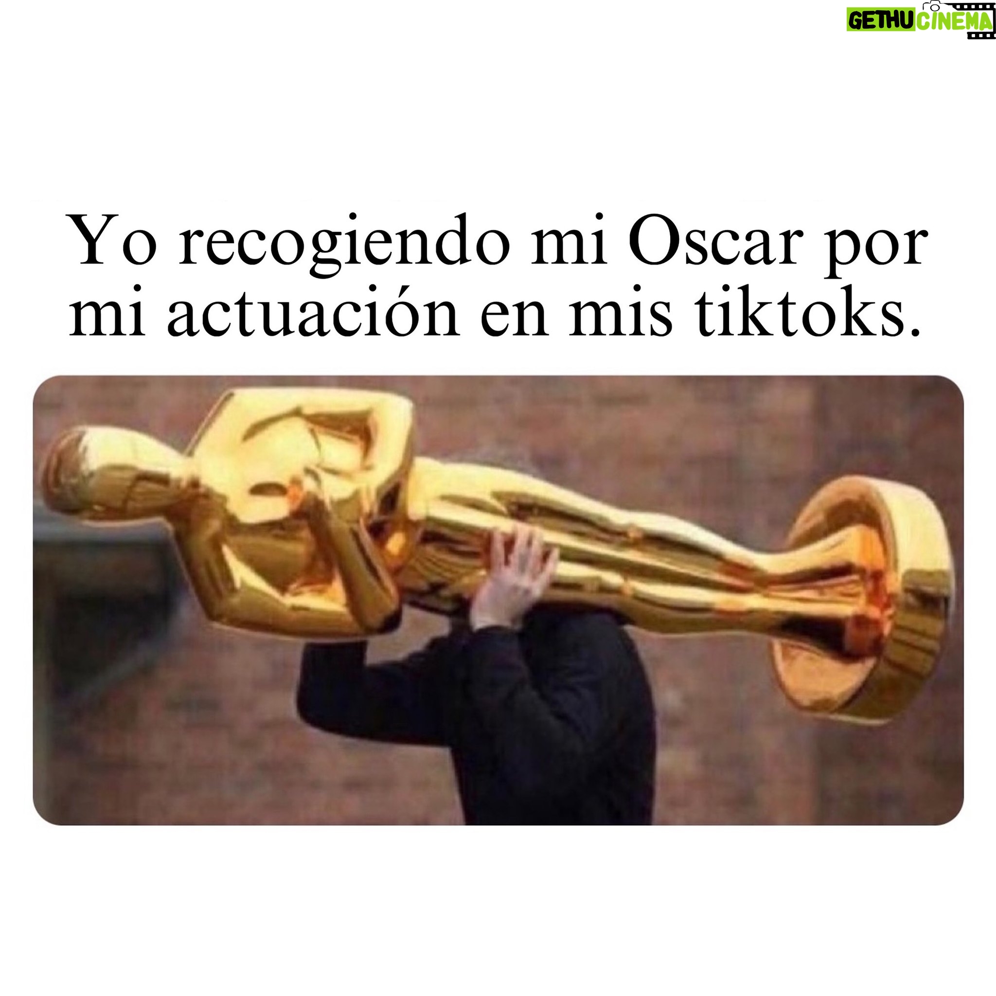 Ana Patricia Gámez Instagram - Muy merecido! Muchas gracias 🤣 #Oscar