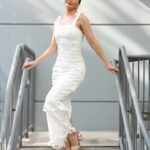 Ana Patricia Gámez Instagram - Ame este look en @EnamorandonosUsa 🤍 hasta me dieron ganas de volverme a casar con Luis Carlos 🥰 próximamente nuestro 10 aniversario 💍 Mi vestido es de mi tienda online www.Beashion.com pero se hizo Sold Out en tiempo récord ✨ 📸 @Juanito_visual_