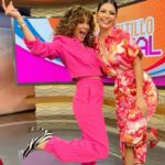 Ana Patricia Gámez Instagram - Esta mañana en @DespiertAmerica junto a mi @KarlaMartinezTv para @AprendeInstitute ☀️ Looks de Karlita & mío: www.Beashion.com 🌸
