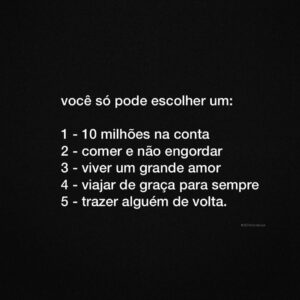 Ana Paula Minerato Instagram - Faça sua escolha !