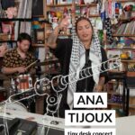 Ana Tijoux Instagram - #tinydesk • At the Tiny Desk, @anatijoux blends danceable beats with her typical cutting delivery, inviting the listener to find her back where she started ❤️‍🔥⁠ ⁠ 🔗 Tap the link in our bio to watch Ana Tijoux’s full performance, premiering only on npr.org/tinydesk ❗️