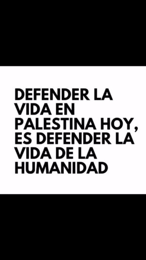Ana Tijoux Instagram - DE PIE POR LA HUMANIDAD! 
DE PIE POR PALESTINA!

✊🏽🇵🇸✊🏽🇵🇸✊🏽🇵🇸✊🏽