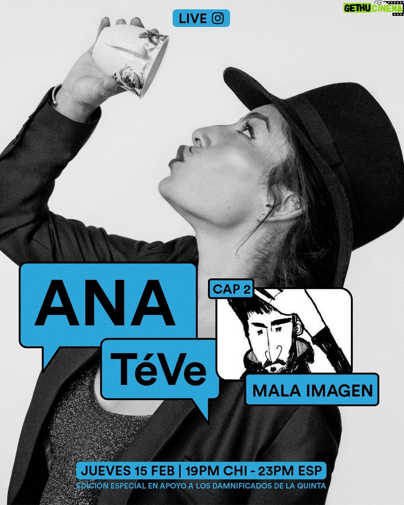 Ana Tijoux Instagram - Familia, 🤲🏽 Como muchos saben ante la catástrofe de los incendios en la V Región de Chile urge la solidaridad y ayuda desde todos los frontis para apoyar tanta gente que lo ha perdido todo. Ante ello el capítulo de ANA TE VE del 15/02 /24 tendrá en su segundo capítulo una edición especial , en donde haremos el sorteo de la rifa UNIDXS X CHILE . Todo lo recaudado será donado a la @coordinadorasocialshishigangof que ha estado en terreno ayudando a los que más necesitan en estos momentos. Haremos el sorteo de la gente que compró sus números en vivo además de tener un invitado estelar amigo y artista @malaimagen Siguen habiendo números para los que quieren solidarizar. QUEDAN LOS ÚLTIMOS NÚMEROS!!! Y los premios son bacanes gracias a todos las amigas y amigos que han colaborado. 10 euros! IBAN: ES07 1465 0120 36 1759147524 BIC: INGDESMMXXX Titulares: Inti Gajardo Gonzalez ‼️ ojo confirmar compra a este mail Inti.gajardo@gmail.com Los esperamos en este horario especial de 16:00 hrs CHILE/ 20:00 hrs / España / Europa Una vez más gracias @seven.estudio por el apañe en el bello diseño 🫀