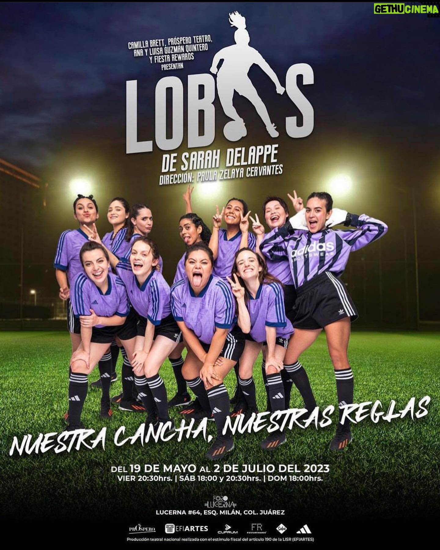 Ana Valeria Becerril Instagram - El teatro sana, la comunidad sana, las amigas sanan 💜 Este ha sido de los procesos más preciosos, más íntimos y revitalizantes que he tenido. ¡Con ellas todo, con mis Lobas todo! Nos vamos, nos despedimos…por ahora. Gracias a todxs lxs que fueron a disfrutar del teatro 💜 @prosperomx @camillajtb @lobasmx