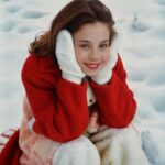 Anastasia Russo Instagram - Happy Holidays with this super cool AI pictures! I love the result 🫣❤️🎄 which one do you like more? I feel like the 2 is really cool, and the one with the car too!