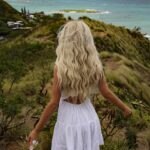 Andréane Chamberland Instagram - One day reality will be better than my dreams Which photo do You like the most? 1,2,3,4,5,6,7,8 ? #hawai #hawaii #hawaiilife #hawaii🌺 #hawaii🌴 #hawaiilove #whitedress #blondehair