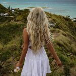 Andréane Chamberland Instagram - One day reality will be better than my dreams Which photo do You like the most? 1,2,3,4,5,6,7,8 ? #hawai #hawaii #hawaiilife #hawaii🌺 #hawaii🌴 #hawaiilove #whitedress #blondehair