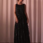 Andréia Horta Instagram – Para a linda festa que foi o Melhores do Ano do  @domingao onde concorri a Melhor Atriz de Série fui de @barbarabela (amei esse vestido!) e @hsternofficial por @karenbrusttolin  Meu sincero agradecimento!!! 🩵🌿