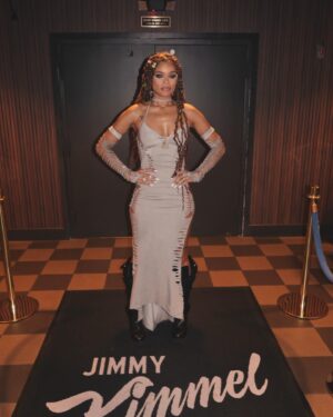 Andra Day Instagram - Hear me sing “Probably” on @jimmykimmellive now! And stream the album out everywhere now!! Thank You Lord always 🙏🏽🙌🏽✨🥹
