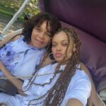 Andra Day Instagram - Mommy u are my heart forever… there aren’t enough words. My biggest blessing. That’s her beautiful voice reading scripture on Thank You God. She’s incredibly shy so it meant so much 🥰 Thank you and Joyous Mothers Day to all the mothers, mother figures, motha’s, nurturers, leaders 💕🙏🏽 we love you. Prayers and love to everyone whose mothers are at rest and with us in spirit. 🙏🏽💜