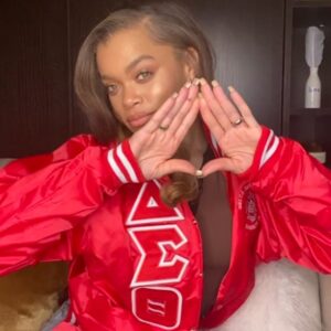 Andra Day Instagram - ohhhh to be a Delta girl 🔺🔺🔺
happy founders day to all my beautiful sorors of Delta Sigma Theta Sorority Incorporated!
Honored to be part of this legacy of sisterhood, scholarship, service & social action 🔺🐘❤️ #DST1913 #DST109#Livingourlegacy