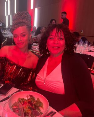 Andra Day Instagram - Mommy u are my heart forever… there aren’t enough words. My biggest blessing. That’s her beautiful voice reading scripture on Thank You God. She’s incredibly shy so it meant so much 🥰 Thank you and Joyous Mothers Day to all the mothers, mother figures, motha’s, nurturers, leaders 💕🙏🏽 we love you. Prayers and love to everyone whose mothers are at rest and with us in spirit. 🙏🏽💜