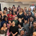 Andra Day Instagram - Thank you! Many blessings to George & Amal, @clooneyfoundationforjustice #TheAlbies & the honorees Dr. Mukwege, Niloofsr Hamedi, Elahe Mohammadi, Truth Hounds, Thai Lawyers for Human Rights and Syrian Center for Media & Freedom of Expression for your sacrifice and dedication to create a world where human rights are defined and protected 💚🙏🏽 “Whenever you conceptualize social justice struggles, you will always defeat your own purposes if you cannot imagine the people around whom you are struggling as equal partners.” - Angela Davis