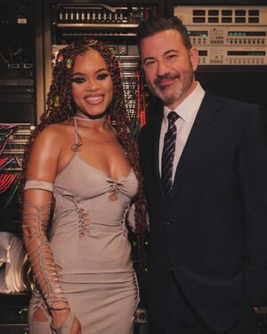 Andra Day Instagram - Hear me sing “Probably” on @jimmykimmellive now! And stream the album out everywhere now!! Thank You Lord always 🙏🏽🙌🏽✨🥹