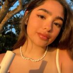 Andrea Brillantes Instagram - Wish I was here right now ☀️🌊 Starbalm from @luckybeautyinc 💄✨