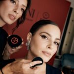 Andrea Duro Instagram - About last night 💥 Noche fantástica con @armanibeauty en San Sebastián ❤️✨ Gracias siempre 🙏🏻 📸 @andresgarlujan #ArmaniMakup