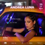 Andrea Luna Instagram - Me mueeeerrroooooo 😍 estaré junto a @diegotalvez y a nuestros talentosísimos amigos 🌙 @bastianstimman @susangreenoficial @milenafederici y @kireiklein en este concierto acústico en @selinaperu_ 💕 🎤🎵 entradas en preventa 🎫🎫🎫🎫 Gracias al auspicio de @aveneperu @butacafilm @andrealunaboutique @amapolafloral.pe ✨ @lunaprojectsmanagement