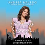 Andrea Navedo Instagram – I made the decision to believe that I was an overcomer and life showed me that I am more than that! 

I’m grateful for my story and blessed to be here to share it in hopes to inspire the next overcomer. 

 “Our Otherness is Our Strength” Wisdom from the Boogie Down Bronx is now available for pre-order! To order click the link in my bio! #itshere #linkinbio #wohoo!!

#ourothernessisourstrength 
#andreanavedo #author 
#bookrelease #preorder #authorsofinstagram #linkinbio