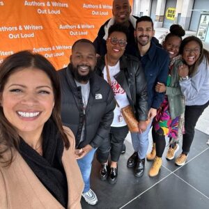 Andrea Navedo Instagram - It always feels so good to be home! Thank you so much for this opportunity @thebronxisreading 

#ourothernessisourstrength #andreanavedo #author #bronx #nyc 

#Repost @thebronxisreading
・・・
Yerrr #BookishGang y’all came and showed out today! What a fantastic Authors & Writers Out Loud event today at Fordham Plaza featuring amazing writers. Shouts to Mercy Tullís Buhkari, Andrea Navedo, Jonathan Conyers, John Manuel Arias, Clarence A. Haynes, and our very own Bronx Poet Laureate Kay Bell and to our founder and moderator Saraciea J. Fennell for a lively discussion and poetry readings. Thank you to all the attendees who came and enjoyed the vibes. Thanks to our partners and sponsors for making sure books were gifted to attendees @nyc_dot @madein_ny @lairofdreamsbooks