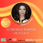 Andrea Navedo Instagram - - I am so honored to attend the Authors & Writers Out Loud event coming up next week Nov 4th in the Bronx! If you haven’t purchased your tickets yet, be sure to click the link in my bio and follow @thebronxisreading for more details. Can’t wait to see you there!