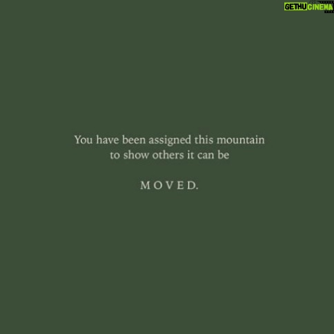 Andrea Navedo Instagram - We all have purpose, and we’re the only ones who can see it through. #yougotthis #andreanavedo #movemountains