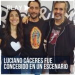 Andrea Rincón Instagram - 🎭 EN EL TEATRO DESDE EL DIA 1 😱 @lucianocaceresok contó en "La Lista de Andrea" que sus padres lo concibieron en el escenario de un teatro donde trabajaban 🎙️ En entrevista exclusiva con @andrearincon_top y @mciccioli para #QuienPagaLaFiesta 🔗 Reviví la nota en fmrockandpop.com #Fmrockandpop #Nosgustaelrock