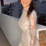 Andrea Rincón Instagram - 💘 Vestido @cynthiamartos Make up & Pelo @meryfolgar Aros @argajoyasoficial Styling @caromarafioti Nails @citynailsba Botas @ferrarocalzados